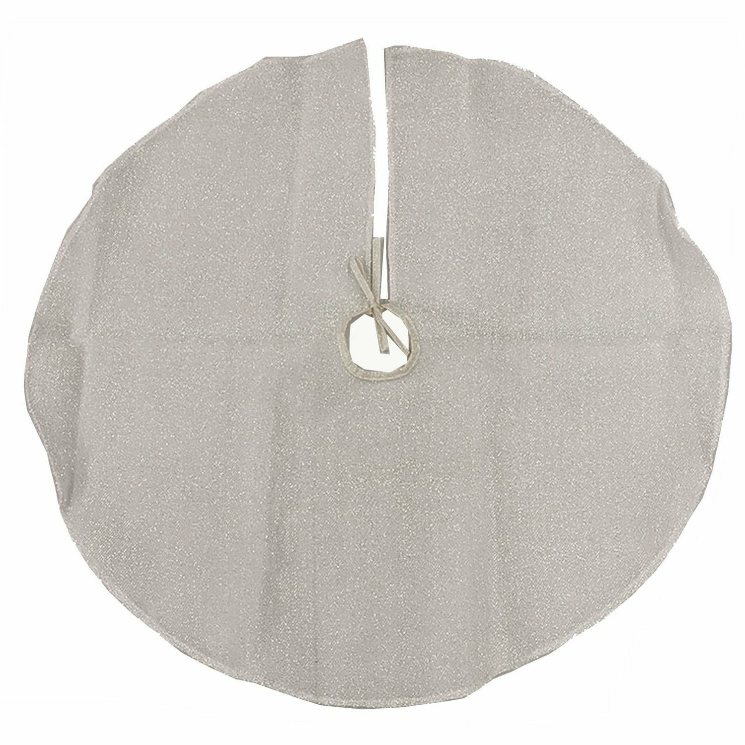 VESTIAMO CASA GRAN NATALE - Copribase albero Bianco diametro 90 cm - Decorazione natalizia